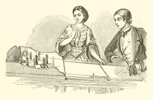 Ringolette oder Salon-Quoits von English School
