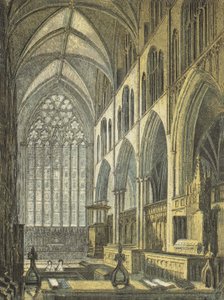 Ripon Kathedrale, Blick auf den Chor von English School