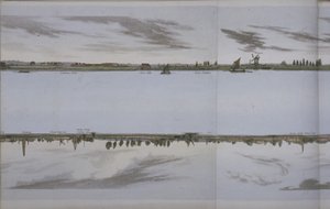 Panorama der Themse, ca. 1829 von English School