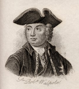 Robert Walpole, 1. Earl of Orford, aus 