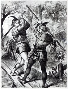 Robin Hood und Little John