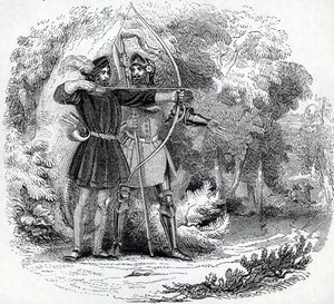 Robin Hood und Little John von English School