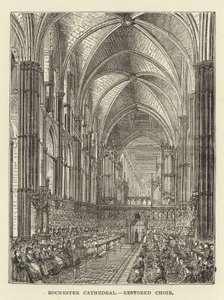 Rochester Kathedrale, restaurierter Chor von English School