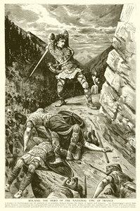 Roland, der Held des Nationalepos von Frankreich von English School