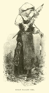 Römisches Bauernmädchen von English School