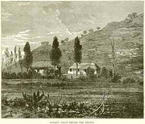 Rorkes Drift vor dem Angriff von English School