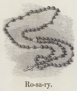 Rosenkranz (Gravur) von English School