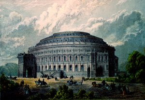 Royal Albert Hall, 2. November 1888 von English School