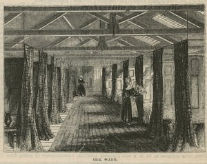 Royal Free Hospital, London: Krankenzimmer von English School