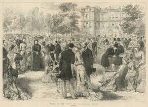 Königliche Gartenparty im Marlborough House, London