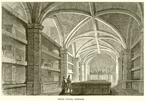 Königliche Gruft, Windsor von English School