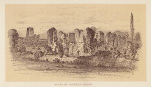 Ruinen des Sopwell Priory von English School