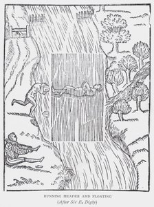 Laufender Kopf und Schwimmen, nach Sir E. Digby von English School
