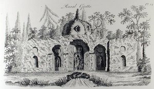 Ländliche Grotte, aus 