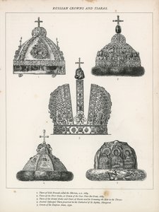 Russische Kronen und Tiaren von English School