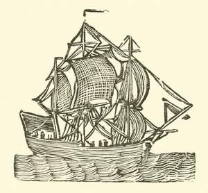 Segelschiff von English School
