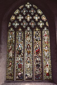 Fenster des Heiligen Laurentius (Buntglas)
