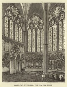 Salisbury Kathedrale, das Kapitelhaus