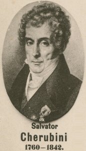 Salvator Cherubini (Gravur) von English School