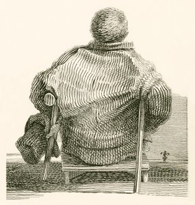 Samuel Horsey, ein Londoner Bettler seit mehr als einunddreißig Jahren von English School