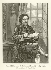 Samuel Richardson, Buchhändler und Romanautor von English School
