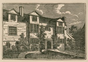 Samuel Richardsons Haus in Parsons Green, London von English School