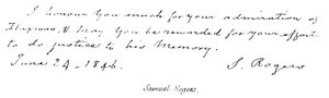 Samuel Rogers von English School