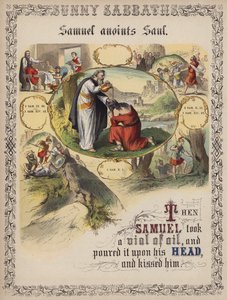 Samuel salbt Saul