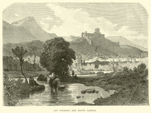 San Germano und Monte Cassino