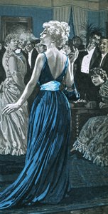 Sarah Bernhardt raucht eine Zigarre