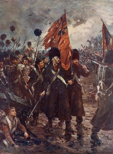 Die Farben retten; die Wachen in der Schlacht von Inkerman von English School