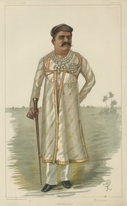 Sayajirao Gaekwad III, der Gaekwar von Baroda von English School