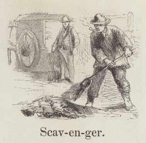 Müllmann (Gravur) von English School