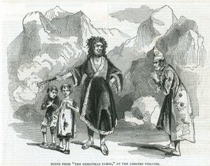 Szene aus Ein Weihnachtslied im Adelphi-Theater von English School