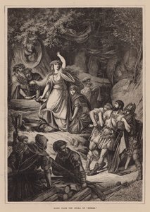 Szene aus der Oper "Norma" von English School