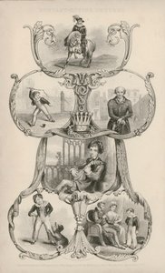 Szenen aus Der Pilgerreise von English School