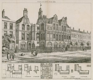 Schulbehörde für London, Blackheath Road Schools, Greenwich, London von English School