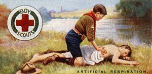 Pfadfinder Erste-Hilfe-Abzeichen, 1929