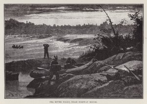 Sea River Falls, nahe Norway House von English School