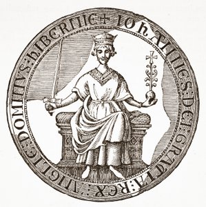 Siegel von König John zur Magna Carta