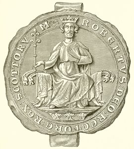 Siegel von Robert Bruce, König der Schotten