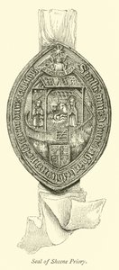 Siegel des Sheene-Priorats von English School