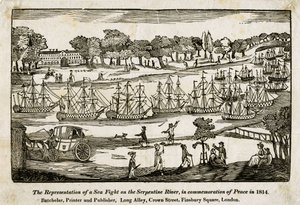 Serpentine, Hyde Park in London von English School