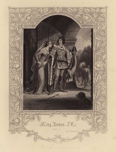 Shakespeare: König Heinrich IV, Teil 1, Akt II, Szene 3 (Gravur)