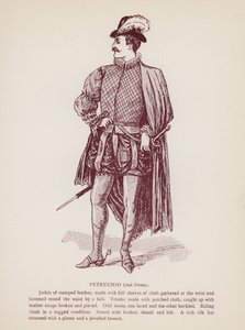 Shakespeares Der Widerspenstigen Zähmung: Petruchio, 2. Kostüm von English School