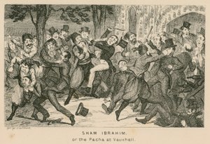 Sham Ibrahim oder der Pascha in den Vauxhall-Gärten, London
