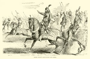 Shere Singhs Leibwache und Sikhs von English School