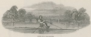 Siam-Boot auf der Serpentine, Hyde Park, London von English School