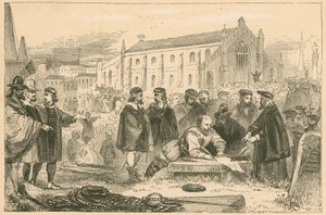 Unterzeichnung des Bundes im Greyfriars-Kirchhof, Edinburgh