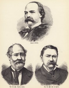 Signor Salvini, der verstorbene Mr Charles Reade, der verstorbene Mr H J Byron von English School